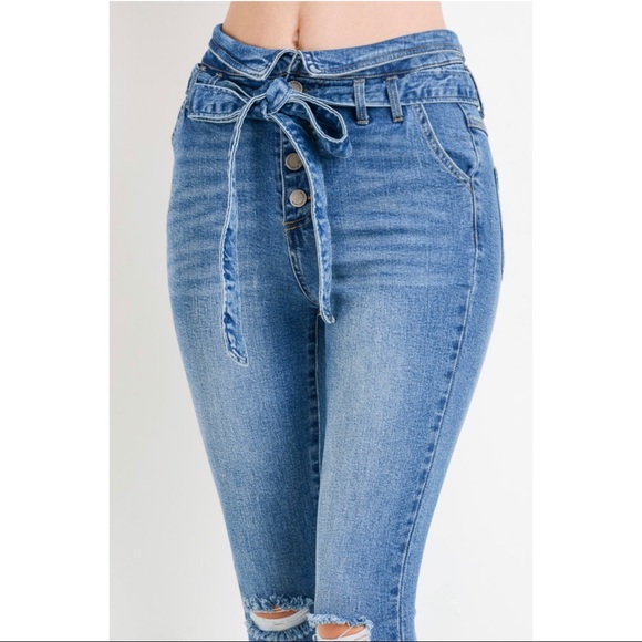 🌹NEW - BASANTI Jeans in Blue & Black - Picture 5 of 6